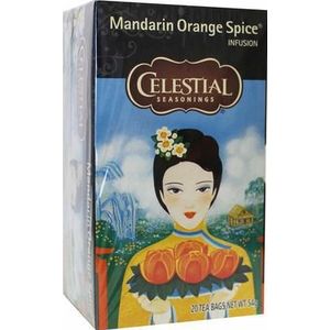 Celestial Season Mandarin orange spice herb tea 20st