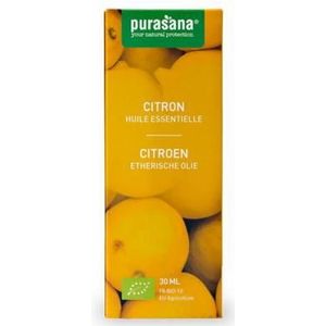 Purasana Citroen olie bio 30ml