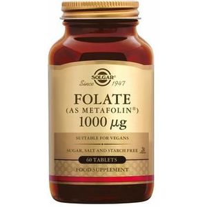 Solgar Folate 1000 mcg 60tab