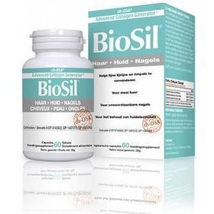 Biosil Silicium huid haar nagels 60ca