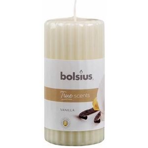 Bolsius True Scents stompkaars geur 120/58 vanilla 1st
