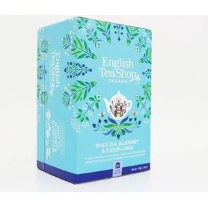 English Tea Shop White tea blueberry & elderflower bio 20bui