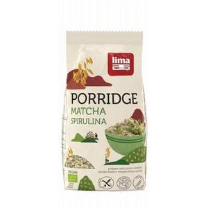 Lima Porridge express matcha spirulina bio 350g