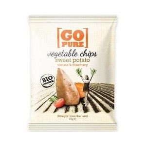 Go Pure Chips sweet potato & rosemary bio 40g