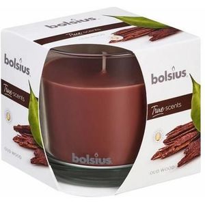 Bolsius True Scents geurglas 95/95 old wood 1st