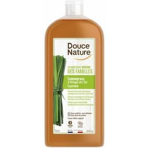Douce Nature Douchegel & shampoo familie lemongrass bio 1000ml