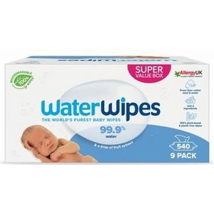 Waterwipes Babydoekjes 9-pak 540st