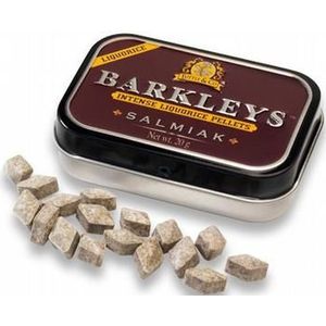 Barkleys Liquorice pellets salmiak 20g