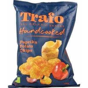 Trafo Chips handcooked paprika bio 125g