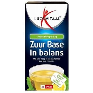 Lucovitaal Zuurbase thee 20st