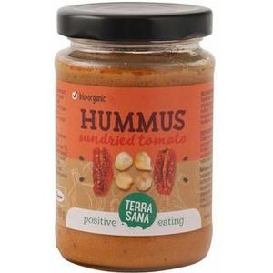 Terrasana Hummus spread zongedroogde tomaat bio 190g