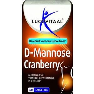 Lucovitaal D-mannose cranberry 60tb