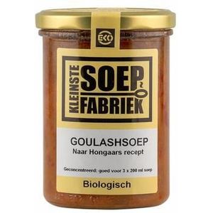 Kleinstesoepfabr Goulash soep bio 400ml
