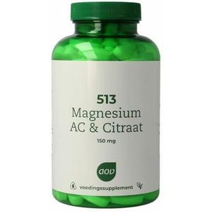 AOV 513 Magnesium AC & citraat 150mg 180tb