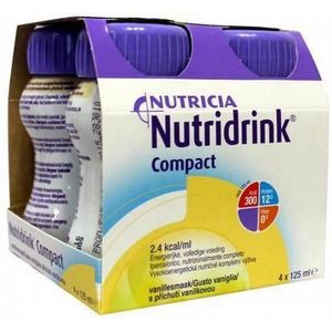 Nutridrink Compact vanille 125ml 4st