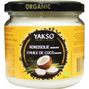Yakso Kokosolie geurloos bio 320ml