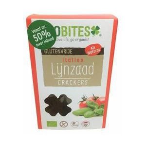 Biobites Lijnzaadcrackers Italian 90g