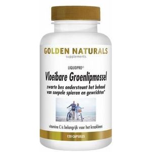 Golden Naturals Vloeibare groenlipmossel 120ca