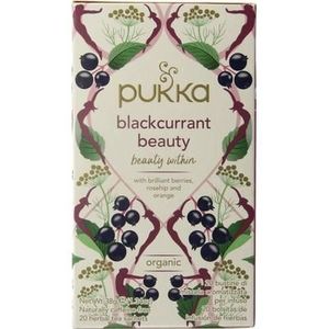 Pukka Blackcurrant beauty bio 20st