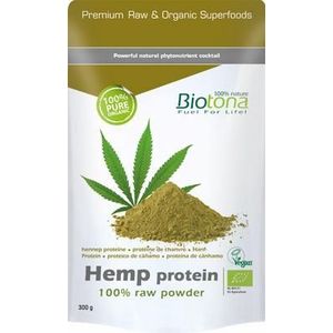 Biotona Hemp raw protein powder bio 300g