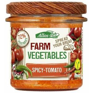 Allos Farm vegetables pittige tomaat bio 135g