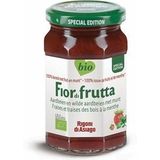 Fiordifrutta Aardbeien en wilde aardbeien met munt jam bio 250g