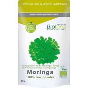 Biotona Moringa raw powder bio (200g)