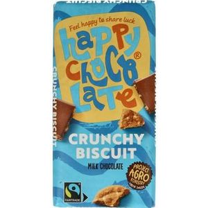 Happy Chocolate Melk biscuit bio 100g