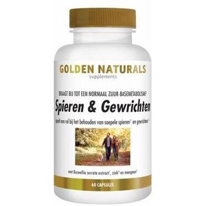 Golden Naturals Spieren en gewrichten 60ca