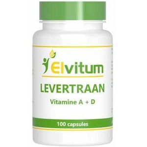 Elvitaal/elvitum Levertraan A D3 100ca