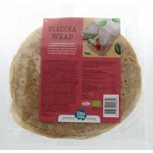 Terrasana Piadina wraps tarwe en haver bio 240g