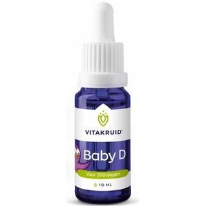 Vitakruid Vitamine D baby druppels 10ml
