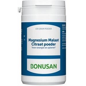 Bonusan Magnesium malaat citraat poeder 130g