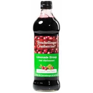 Terschellinger Cranberry-vlierbes siroop bio 500ml