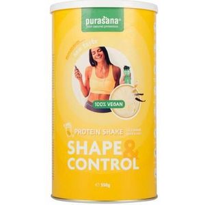 Purasana Shape & control proteine shake vanilla vegan 350g