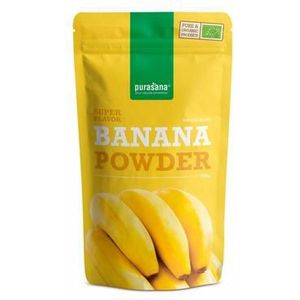 Purasana Bananen poeder vegan bio 250g