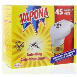 Vapona Anti mug stekker 45 nachten 1st