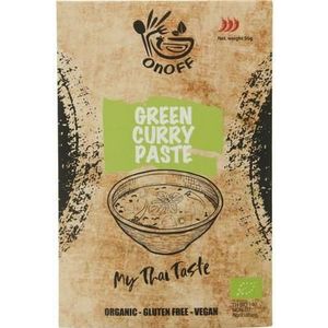 Onoff Thaise groene currypasta bio 50g