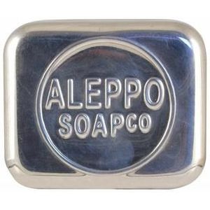 Aleppo Soap Co Zeepdoos aluminium leeg voor Aleppo zeep 1st