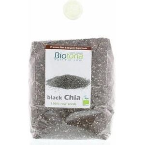 Biotona Black chia raw seeds bio 1000g