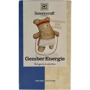 Sonnentor Gember energie thee bio 18st