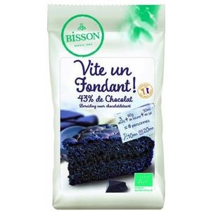 Bisson Bakmix voor chocoladecake bio 300g