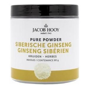 Jacob Hooy Pure Powder Siberische ginseng 80g