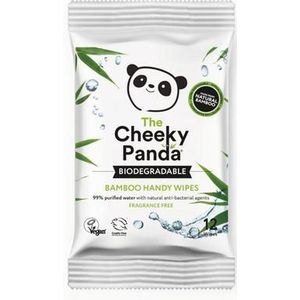 The Cheeky Panda Bamboe bio-afbreekbare vochtige doekjes 12st