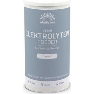 Mattisson Elektrolyten poeder / Electrolytes powder 300g