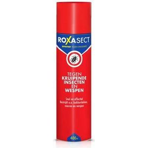 Roxasect Spuitbus tegen kruipende insecten/wespen 400ml