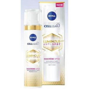 Nivea Cellular luminous anti-pigment fluid cream SPF50 40ml