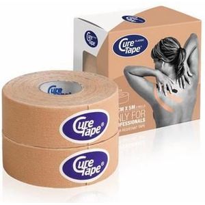 Curetape Tape 2,5cm x 5mtr beige 2st