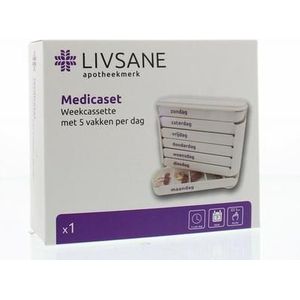 Blockland Medicaset medicijnbox wit 5V braille 1st