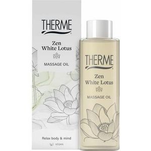 Therme Zen white lotus massage oil 125ml